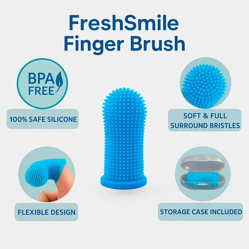 PrimeDent Finger Brush – Advanced Pet Oral Care